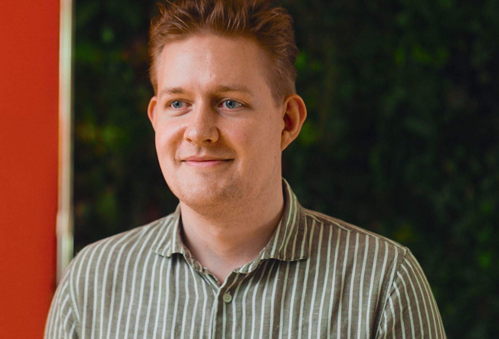 Moment medarbejder mand